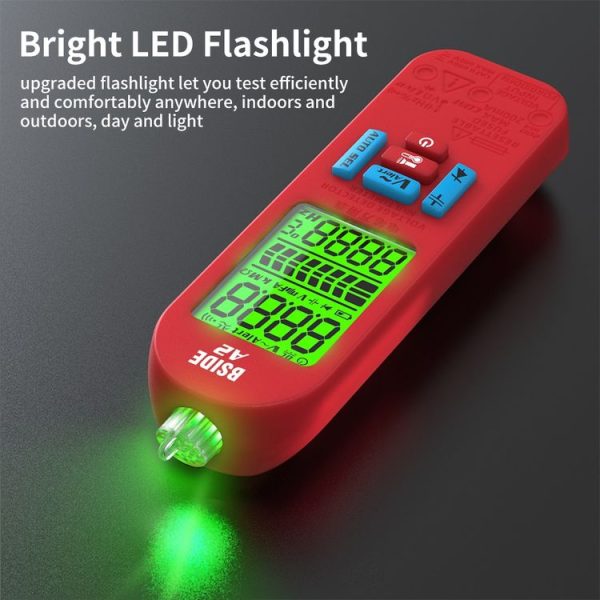 BSIDE A2 Charging Model Mini Digital Auto-Ranging Pencil Multimeter, Specification: With Tool Pack - Image 6