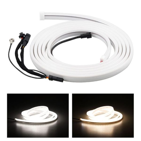 Tesla Front Trunk LED Ambient Light Strip, Size: 21-23 Model 3 (White Light) - Image 2