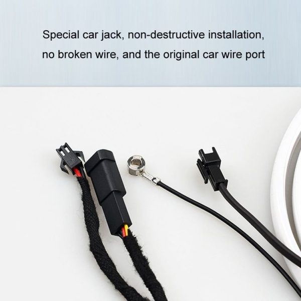 Tesla Front Trunk LED Ambient Light Strip, Size: 21-23 Model 3 (White Light) - Image 5