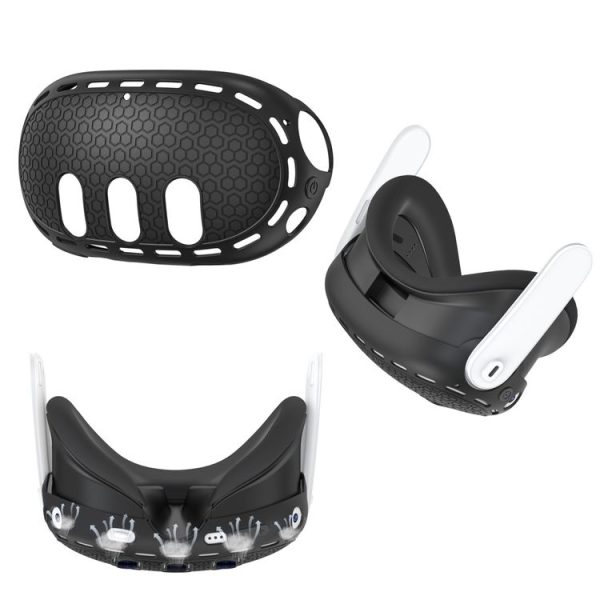 Meta Quest 3 VR Host Silicone Protective Case Smart Device Accessories (Starlight) - Image 4