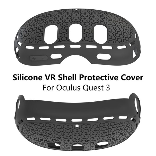 Meta Quest 3 VR Host Silicone Protective Case Smart Device Accessories (Starlight) - Image 5
