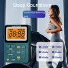 SH-01M Mini Portable Multifunctional Digital Display Two-Channel Radio, Size: JPN Version (Silver Gray) - Image 6