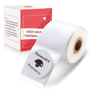 Phomemo M110 / M200 200pcs / Roll 30x30mm Round Self-Adhesive Thermal Labels