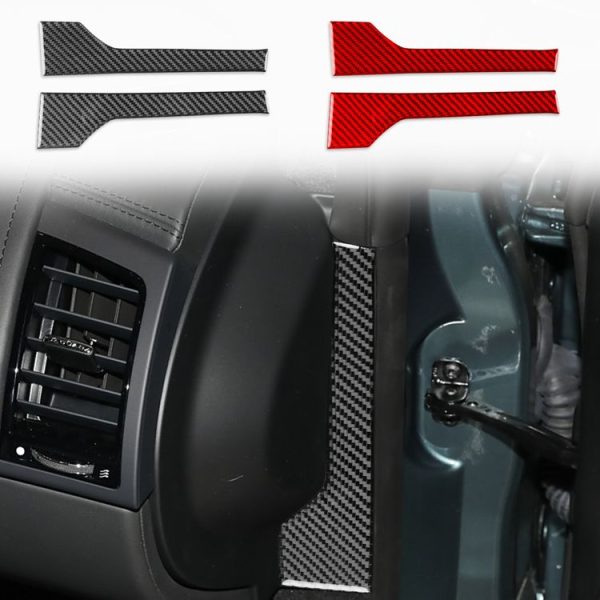 Jaguar F-TYPE 2013+ Left And Right Drive Universal Door Side Panel Sticker (Black) - Image 2
