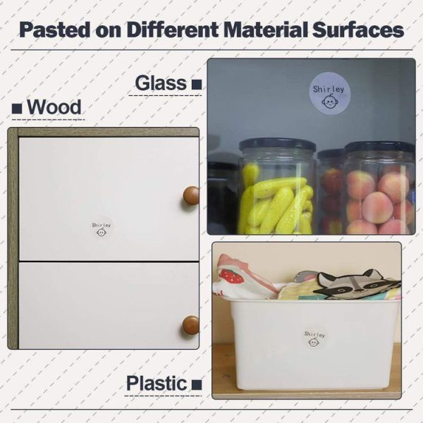 Phomemo M110 / M200 180pcs / Roll 40x40mm Circular Transparent Self-Adhesive Tag - Image 5
