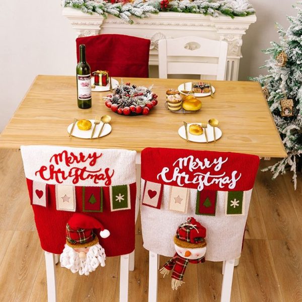 3D Cartoon Doll Chair Cover Christmas Furniture Decoration Supplies (Elder) - Image 6