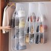 Bag Storage Hanging Bag Wardrobe Hanging Dust-proof Fabric Storage Bag, Spec: 6 Pockets White - Image 2