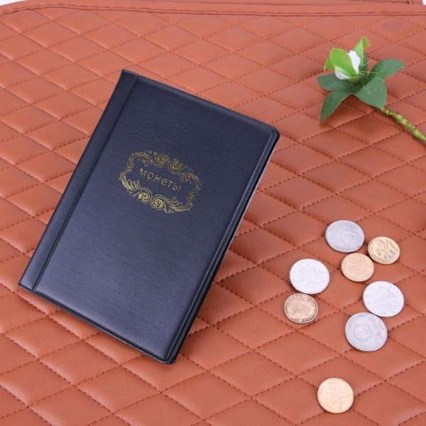Russian Cover 120 Coins Pocket-sized Collection Album (Red) - Image 5