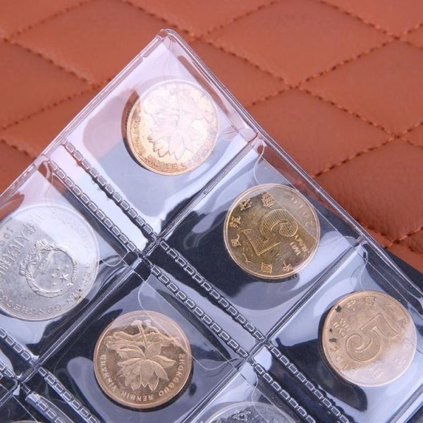 Russian Cover 120 Coins Pocket-sized Collection Album (Red) - Image 6