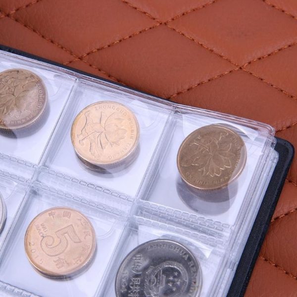 Russian Cover 120 Coins Pocket-sized Collection Album (Red) - Image 7