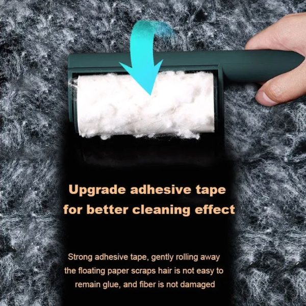 Household Clothing Sofa Hair Vertical Removable Roller Hair Sticker, Color: Orange - Image 6