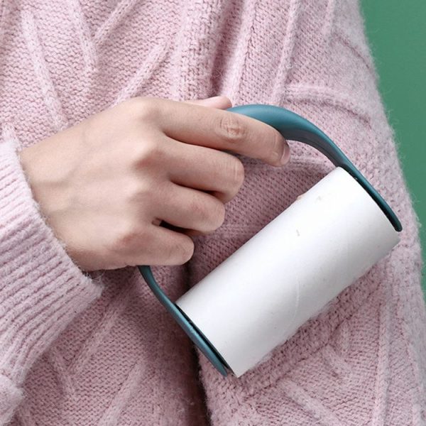 Household Roller Removable Dust-sticking Clothes Lint Sticker, Color: White - Image 10