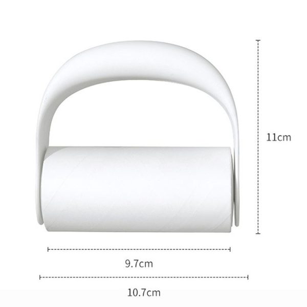 Household Roller Removable Dust-sticking Clothes Lint Sticker, Color: White - Image 3