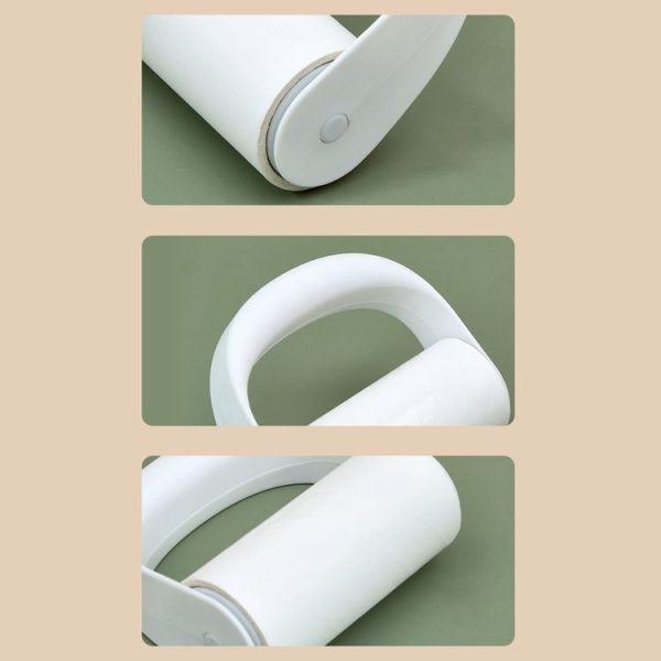 Household Roller Removable Dust-sticking Clothes Lint Sticker, Color: White - Image 4