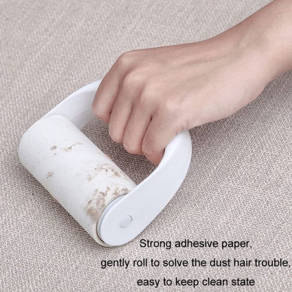 Household Roller Removable Dust-sticking Clothes Lint Sticker, Color: White - Image 6