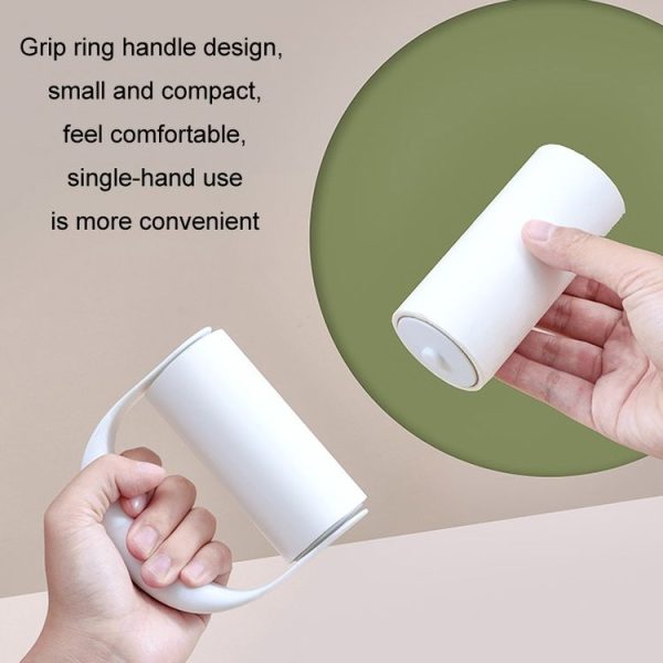 Household Roller Removable Dust-sticking Clothes Lint Sticker, Color: White - Image 8