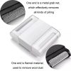 Double-Sided Scraper Anti-Static Manual Clothing Ball Trimmer (White) - Image 3