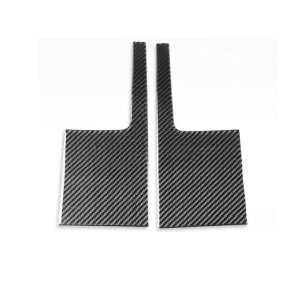 Jaguar F-TYPE 2013+ Left And Right Drive Universal Instrument Center Air Vent Sticker (Black)