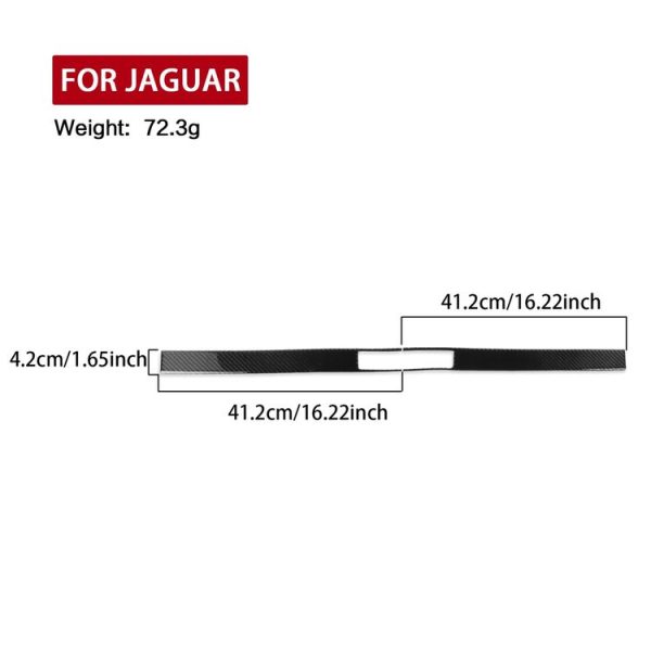 Jaguar F-TYPE 2013+ Universal Sunroof Handle Sticker Left And Right Drive (Black) - Image 3