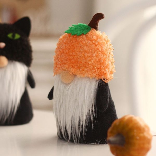 Halloween Decorations Ghost Faceless Doll Party Ornaments (Red) - Image 3