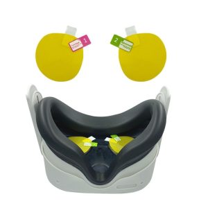 Meta Quest 3 VR Glasses Film Lens Protective Film (Yellow)