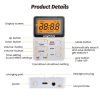SH-01 LED Display Portable FM / AM Two-band Radio Special for Listening Tests, Style: JPN Version (White) - Image 4