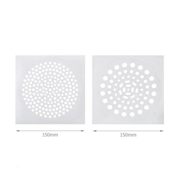 FASOLA 15pcs / Bag Sink Disposable Filter Sewer Mouth Non-woven Floor Drain Sticker, Spec: Small Hole - Image 2