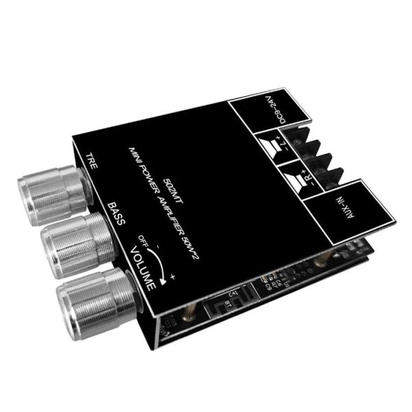 ZK-502MT 50W x 2 2.0 Stereo Bluetooth Audio Digital HIFI Power Pipe Module - Image 2