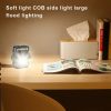 Portable Keychain Light Camping EDC Flashlight Rechargeable Mini Lantern With Magnet (Black) - Image 11