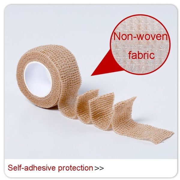 2.5 x 450cm Non-Woven Self-Adhesive Chair Non-Slip Foot Stickers Universal Table And Bench Leg Pads (Black) - Image 3