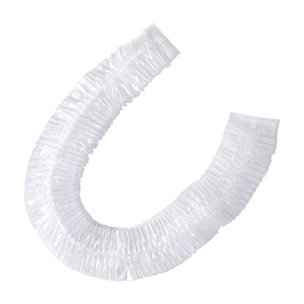 10pcs / Bag Air Conditioner Dust Cover Disposable Indoor Unit Cover Large Elastic Bag 70x145cm (White) - Image 2