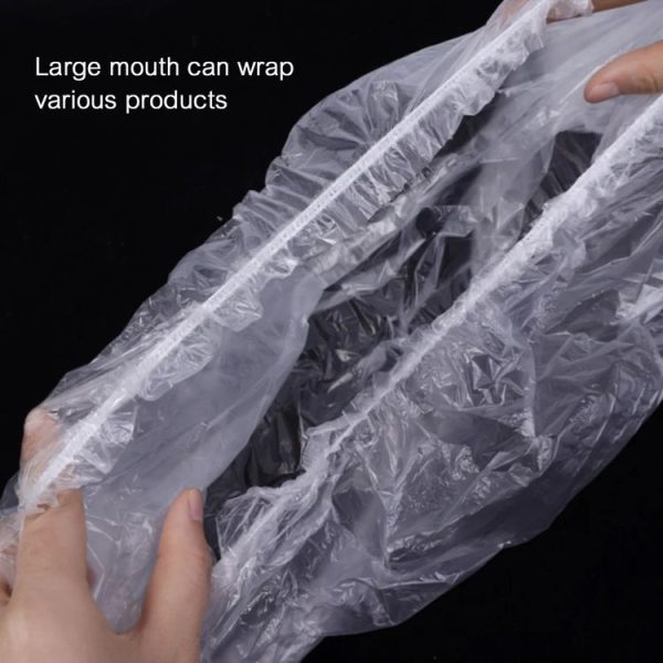 10pcs / Bag Air Conditioner Dust Cover Disposable Indoor Unit Cover Large Elastic Bag 70x145cm (White) - Image 5