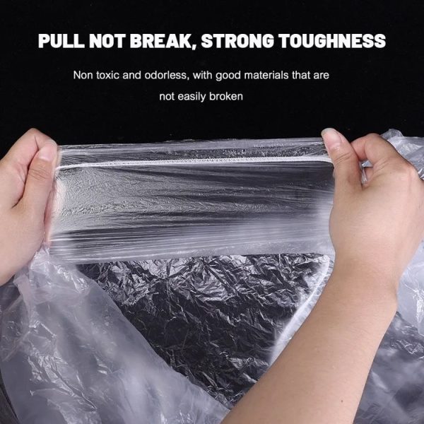 10pcs / Bag Air Conditioner Dust Cover Disposable Indoor Unit Cover Large Elastic Bag 70x145cm (White) - Image 6