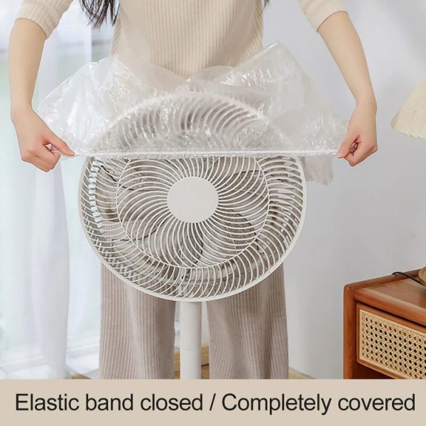 10pcs / Bag Disposable Furniture Dust Cover For Electric Cooker Oven Electric Fan 60x70cm (White) - Image 9
