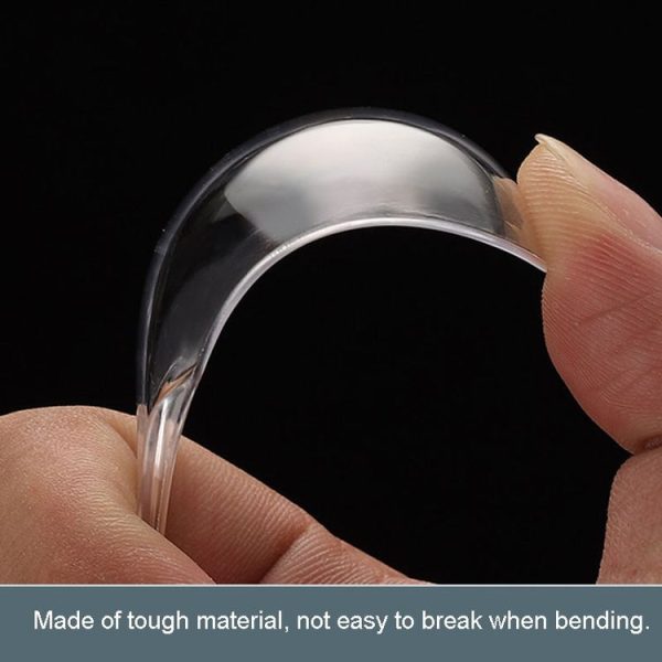 100pcs / Pack 12cm Disposable Plastic Meal Spoon Fast Food Soup Ladle (Transparent) - Image 5