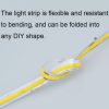1m 24V 8mm Wide COB Adhesive Decorative LED Light Strip, Specification: 320 Beads-12W -90 Display (3000K) - Image 6