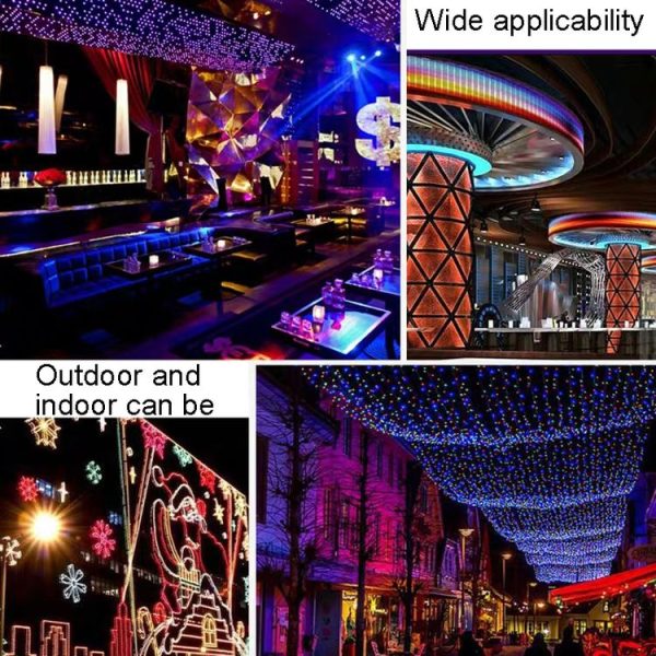1m Waterproof Colorproof LED Strips Neon Light Bar, Style: 2835 96 Beads Horse Racing Light Strip - Image 8