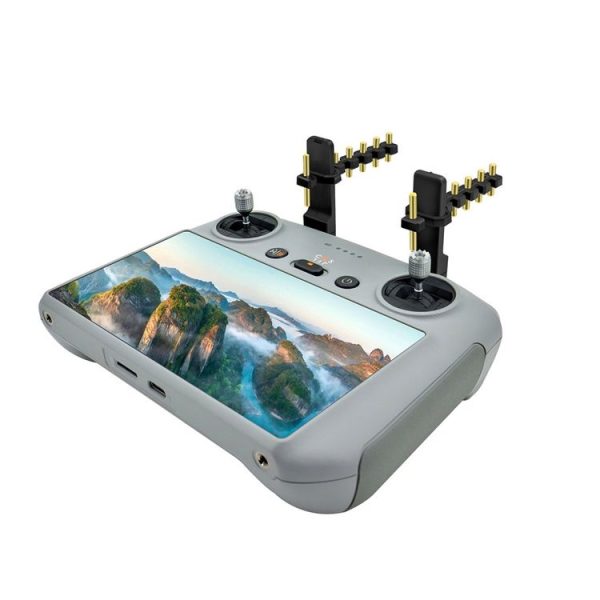 DJI Air 3 / Mini 4 Pro Drone RC 2 Remote Controller Yagi Antenna Signal Booster (Black) - Image 3