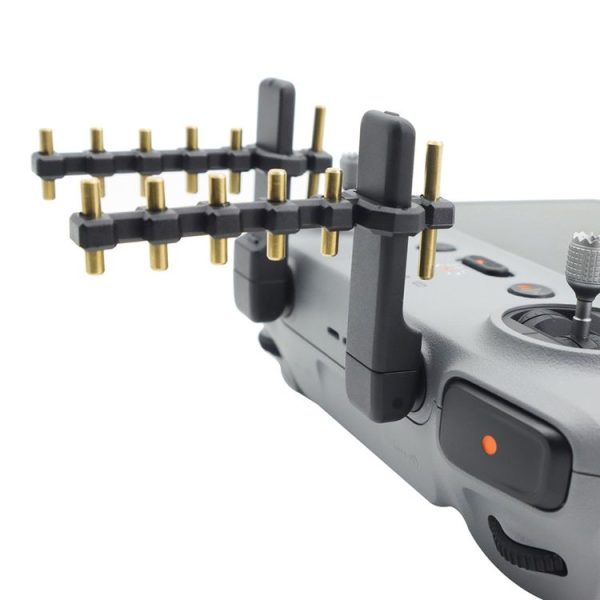 DJI Air 3 / Mini 4 Pro Drone RC 2 Remote Controller Yagi Antenna Signal Booster (Black) - Image 4