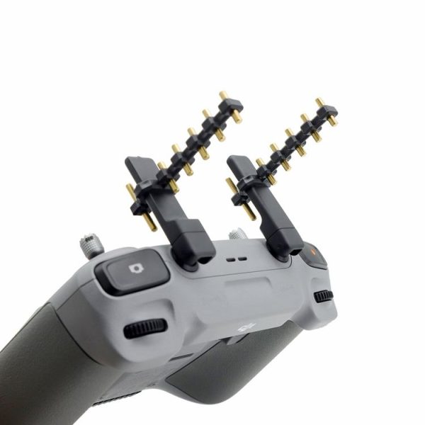 DJI Air 3 / Mini 4 Pro Drone RC 2 Remote Controller Yagi Antenna Signal Booster (Black) - Image 5