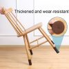 4pcs / Set Non-Slip Table And Chair Protectors Silent And Wear-Resistant Table Pads (Dark Brown) - Image 11