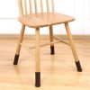 4pcs / Set Non-Slip Table And Chair Protectors Silent And Wear-Resistant Table Pads (Dark Brown) - Image 13