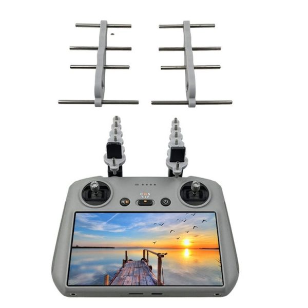2.4G For DJI Air 3 / Mini 4 Pro Drone RC 2 Remote Controller Yagi Antenna Signal Booster