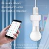 9x5.2cm E27 Screw Smart Light Holder Wireless Bluetooth Remote Control Lamp Base - Image 3