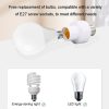 9x5.2cm E27 Screw Smart Light Holder Wireless Bluetooth Remote Control Lamp Base - Image 4