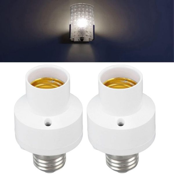 9x5.2cm E27 Screw Smart Light Holder Wireless Bluetooth Remote Control Lamp Base - Image 6