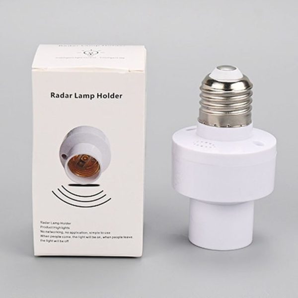 9x5.2cm E27 Screw Smart Light Holder Wireless Bluetooth Remote Control Lamp Base - Image 8