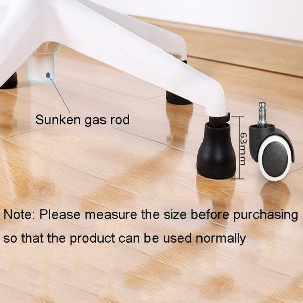 Computer Chair Roller Cushion Slip / Non-Slip Switchable Sliding Roller - Image 8