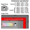 Large Abstract Mouse Pad Gamer Office Computer Desk Mat, Size: 300 x 600 x 2mm (Abstract Fluid 1) - Image 3