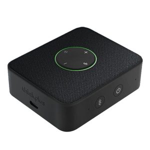 Lenovo Thinkplus MCP01 Intelligent Video Conference Omnidirectional Microphone Sound Portable Bluetooth Microphone Speaker (Black)